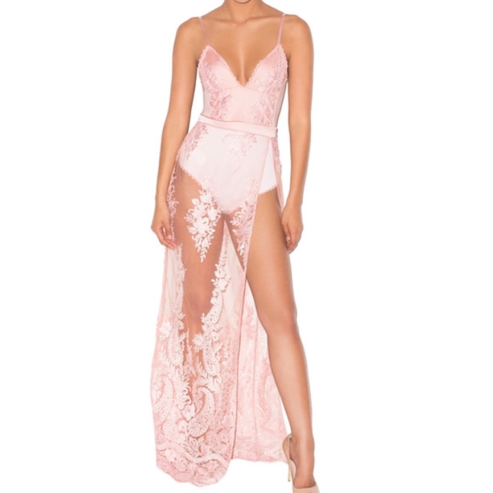 House of CB Lucia Rose two piece dress